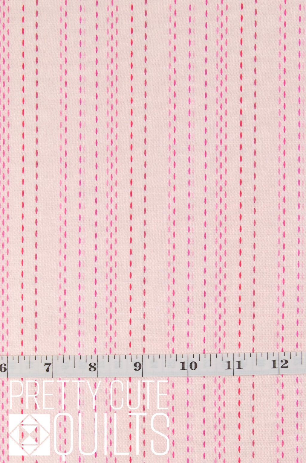 FREE SPIRIT Chromatics - Pic Stitch in Blush - PWFS054.BLUSH, pink dashes